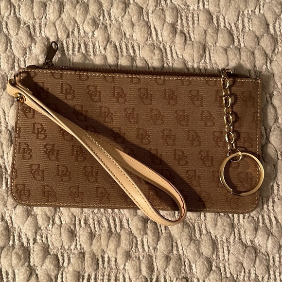 Dooney and Bourke Logo Wristlet - Picture 2 of 5